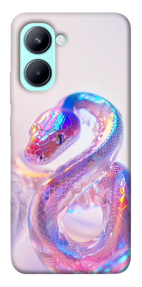 Чехол Holographic serpent для Realme C33