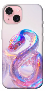 Чехол Holographic serpent для iPhone 15