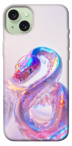 Чехол Holographic serpent для iPhone 15 Plus