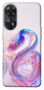 Чохол Holographic serpent для Oppo Reno 8 T 4G