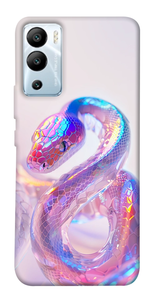 Чохол Holographic serpent для Infinix Hot 12i