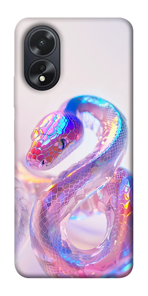 Чехол Holographic serpent для Oppo A38