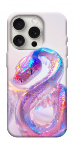 Чехол Holographic serpent для iPhone 16 Pro