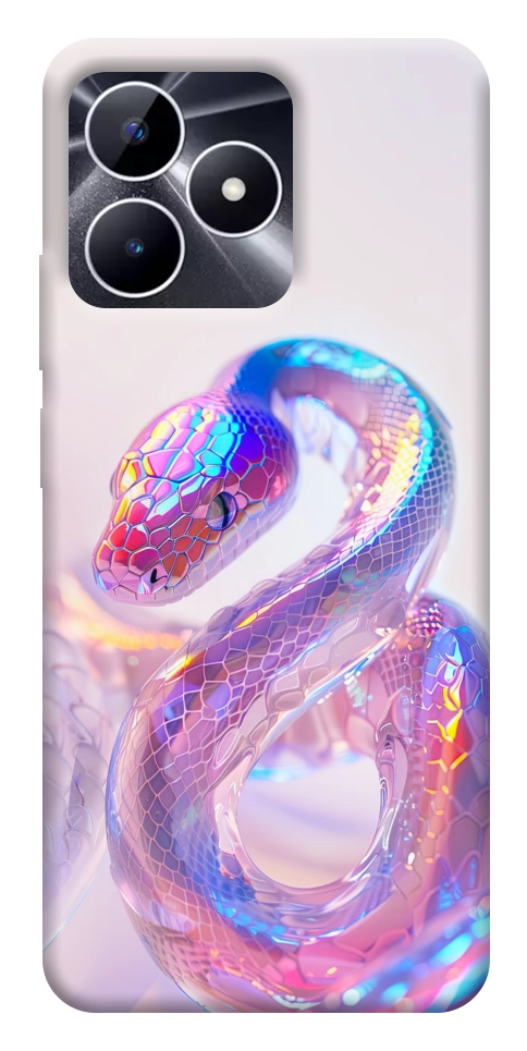 Чехол Holographic serpent для Realme Note 50 5G