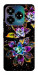 Чехол Flowers on black для ZTE Nubia V60