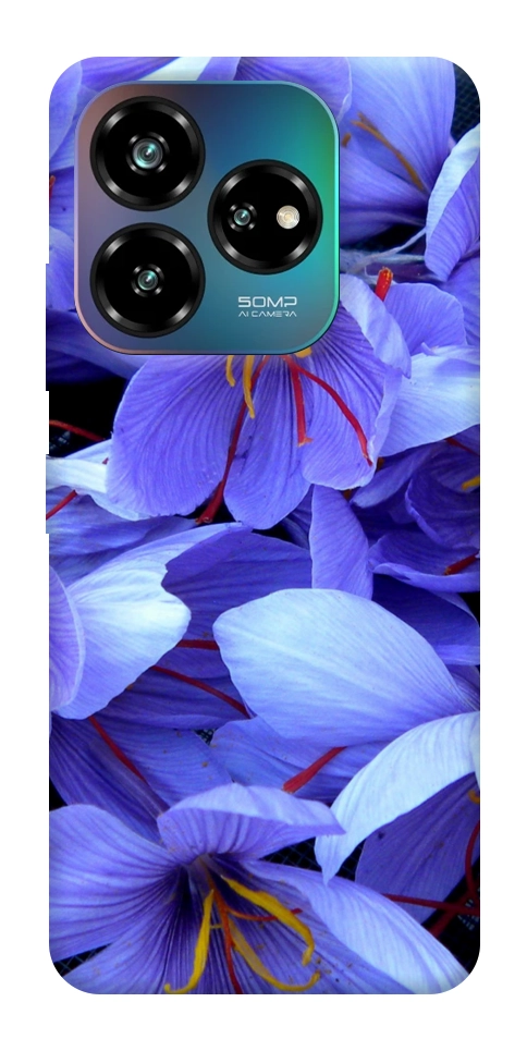 Чехол Фиолетовый сад для ZTE Nubia V60