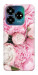 Чехол Pink peonies для ZTE Nubia V60