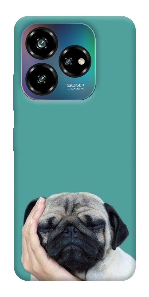 Чехол Спящий мопс для ZTE Nubia V60