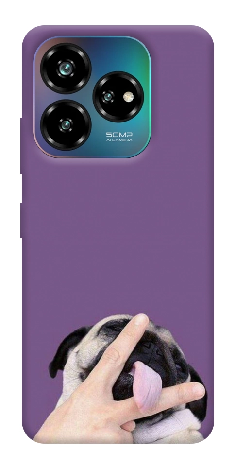 Чехол Мопс для ZTE Nubia V60