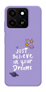 Чехол Just believe in your Dreams для ZTE Blade A35 4G