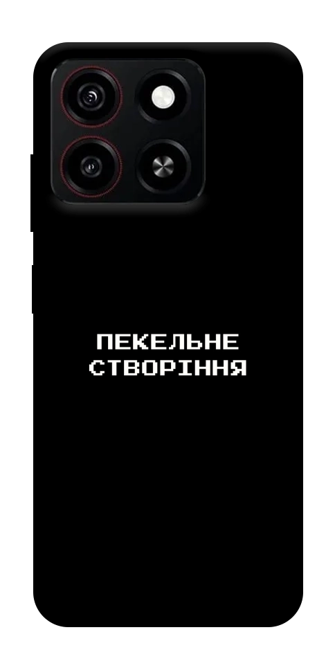 Чехол Пекельне створіння для ZTE Blade A35 4G