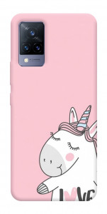 Чехол Unicorn love для Vivo V21