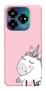 Чехол Unicorn love для ZTE Nubia V60