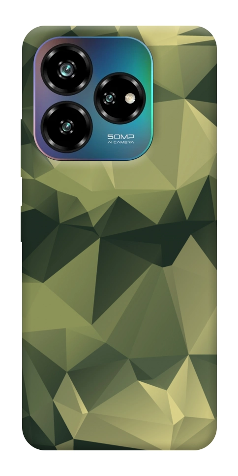 Чехол Треугольный камуфляж 2 для ZTE Nubia V60