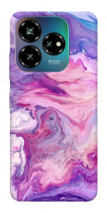 Чехол Розовый мрамор 2 для ZTE Nubia V60