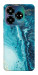 Чехол Голубая краска для ZTE Nubia V60