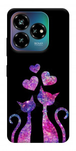 Чехол Космические коты для ZTE Nubia V60