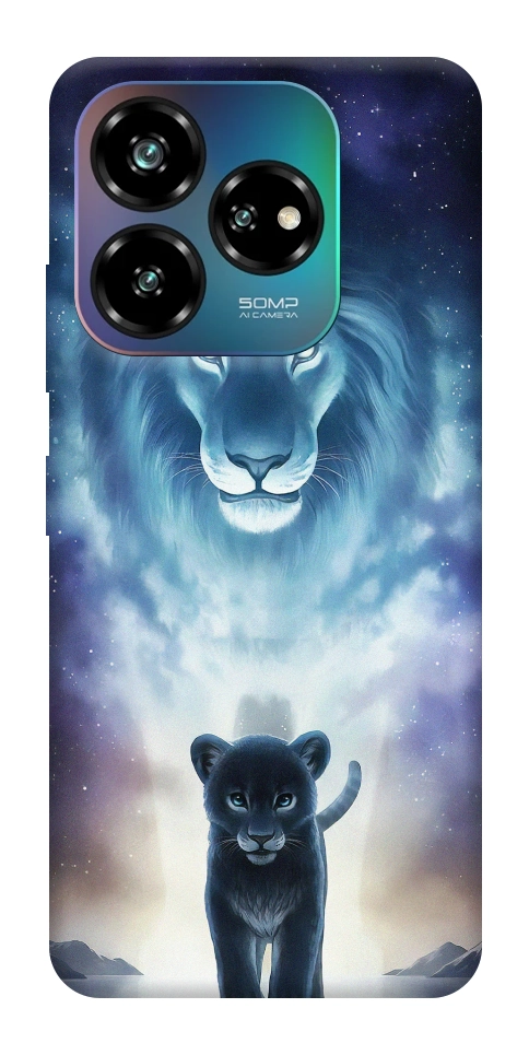 Чехол Львы для ZTE Nubia V60