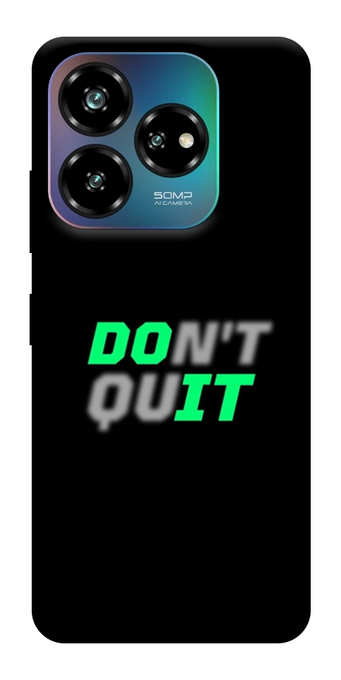Чохол Don't quit для ZTE Nubia V60