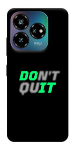 Чохол Don't quit для ZTE Nubia V60