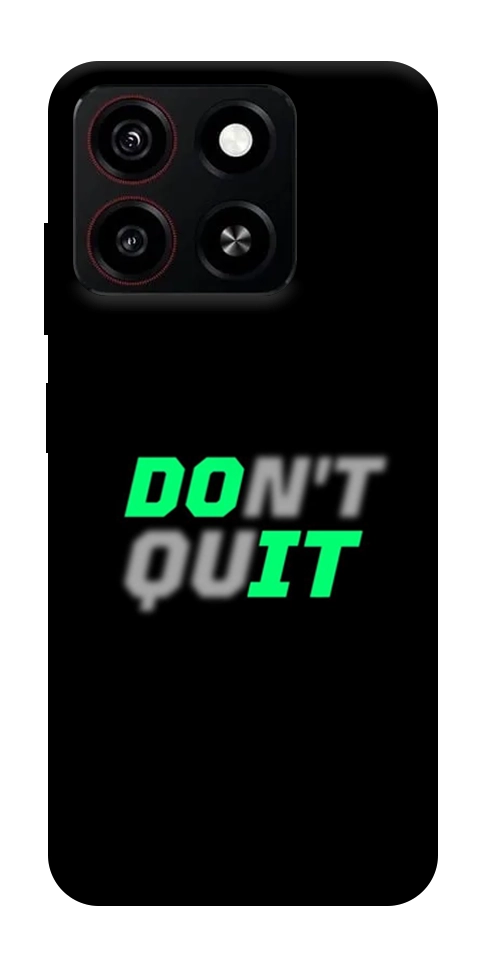 Чехол Don't quit для ZTE Blade A35 4G