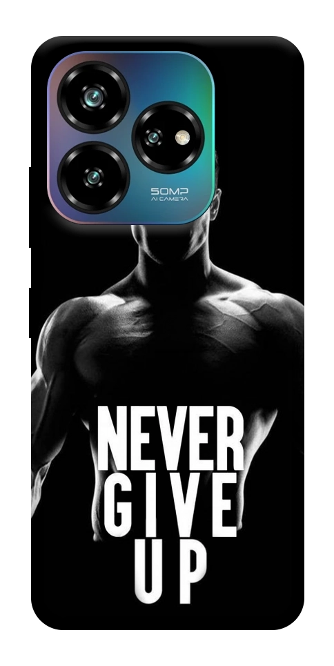 Чехол Never give up для ZTE Nubia V60
