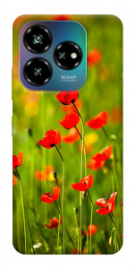 Чохол Макове поле для ZTE Nubia V60