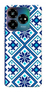 Чохол Синя вишиванка для ZTE Nubia V60