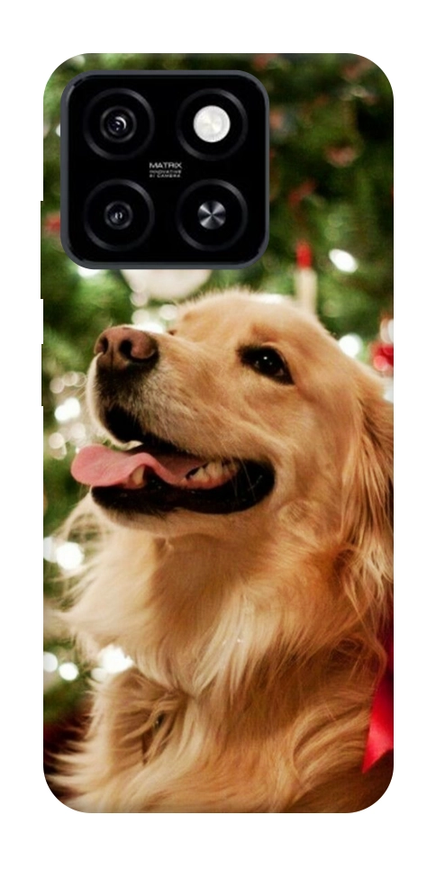 Чохол New year dog для ZTE Blade A55 4G