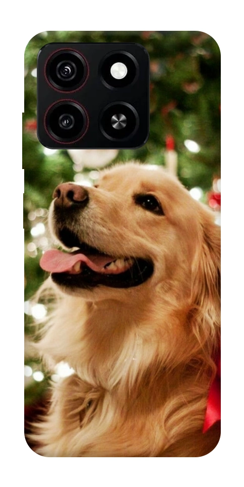 Чехол New year dog для ZTE Blade A35 4G