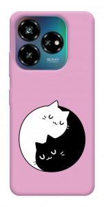 Чехол Коты инь-янь для ZTE Nubia V60