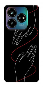 Чехол Плетение рук для ZTE Nubia V60