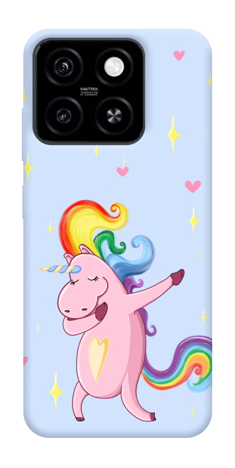 Чехол Unicorn party для ZTE Blade A55 4G