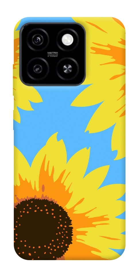 Чехол Sunflower mood для ZTE Blade A55 4G