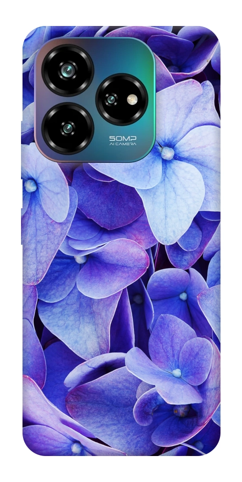 Чехол Гортензия для ZTE Nubia V60