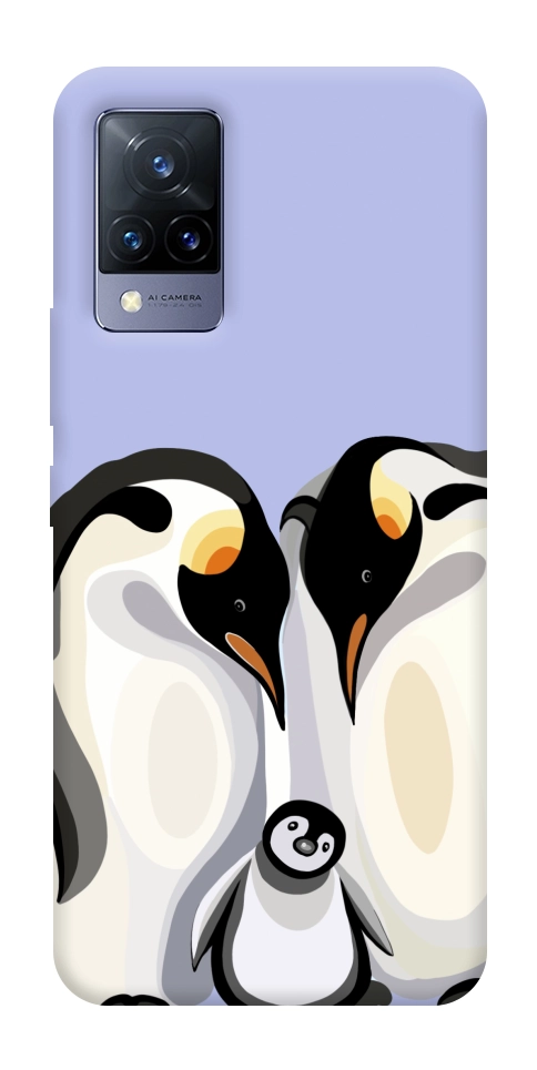 Чехол Penguin family для Vivo V21