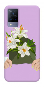 Чехол Flower message для Vivo V21