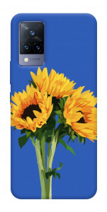 Чехол Bouquet of sunflowers для Vivo V21