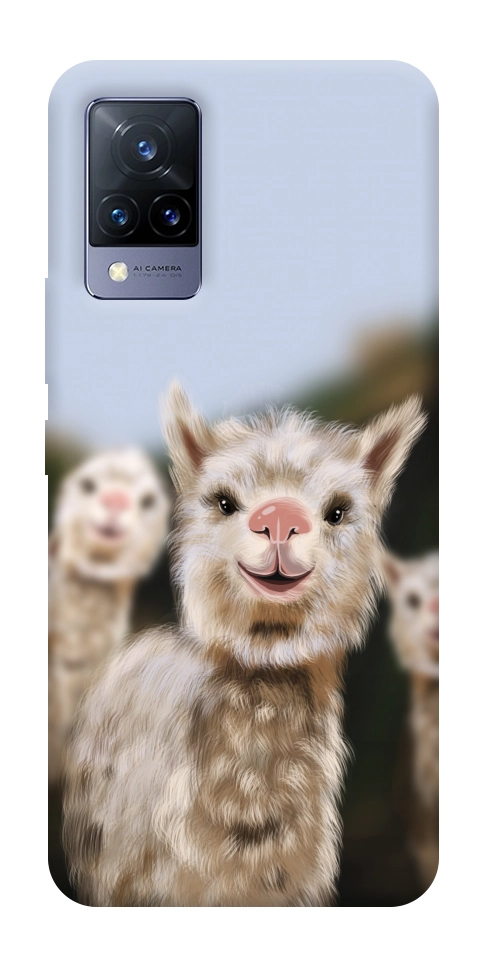 Чехол Funny llamas для Vivo V21