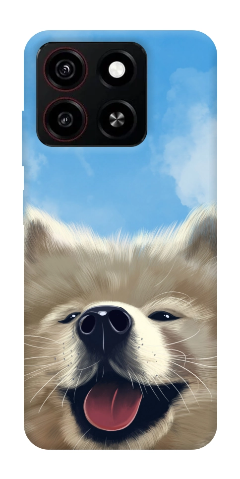 Чохол Samoyed husky для ZTE Blade A35 4G