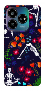 Чехол Yoga skeletons для ZTE Nubia V60