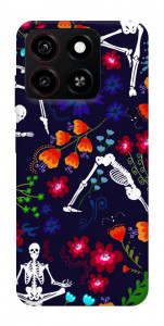 Чохол Yoga skeletons для ZTE Blade A35 4G