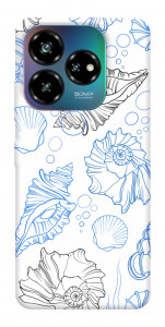 Чехол Морские ракушки для ZTE Nubia V60