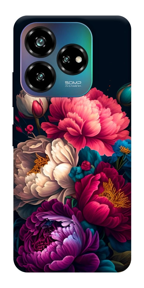 Чехол Букет цветов для ZTE Nubia V60