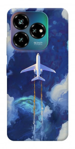 Чехол Полет над облаками для ZTE Nubia V60