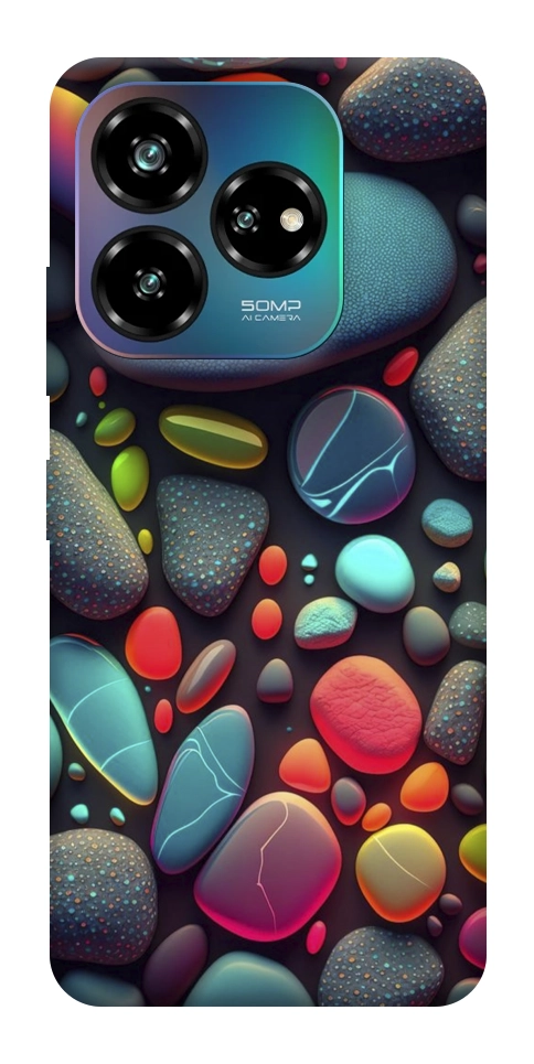Чохол Різнобарвне каміння для ZTE Nubia V60