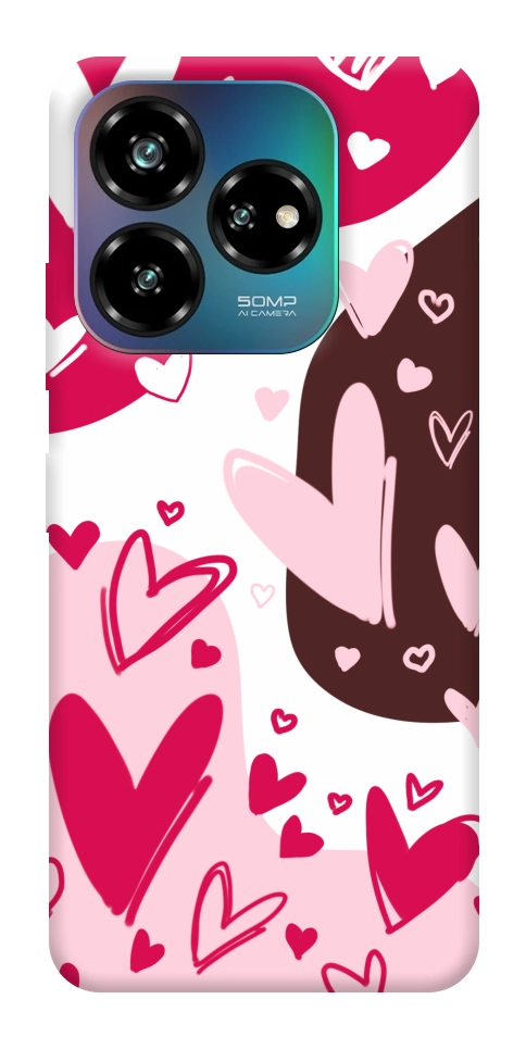 Чехол Hearts mood для ZTE Nubia V60