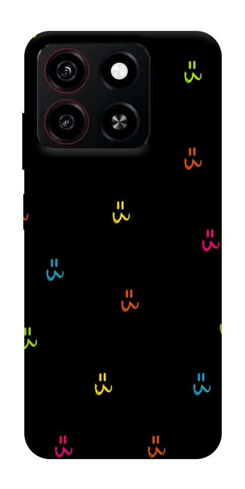 Чехол Colorful smiley для ZTE Blade A35 4G