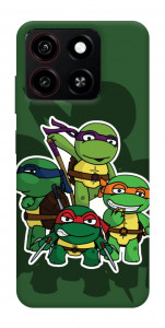 Чохол Green turtles для ZTE Blade A35 4G