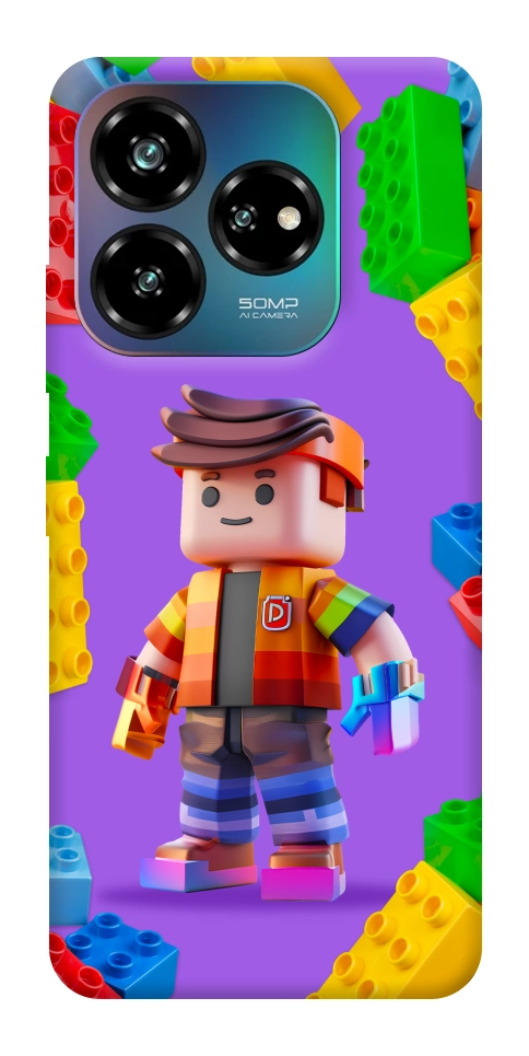 Чехол Colorful constructor для ZTE Nubia V60